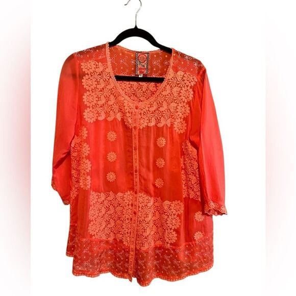 Johnny Was Tunic Top - Picture 1 of 4